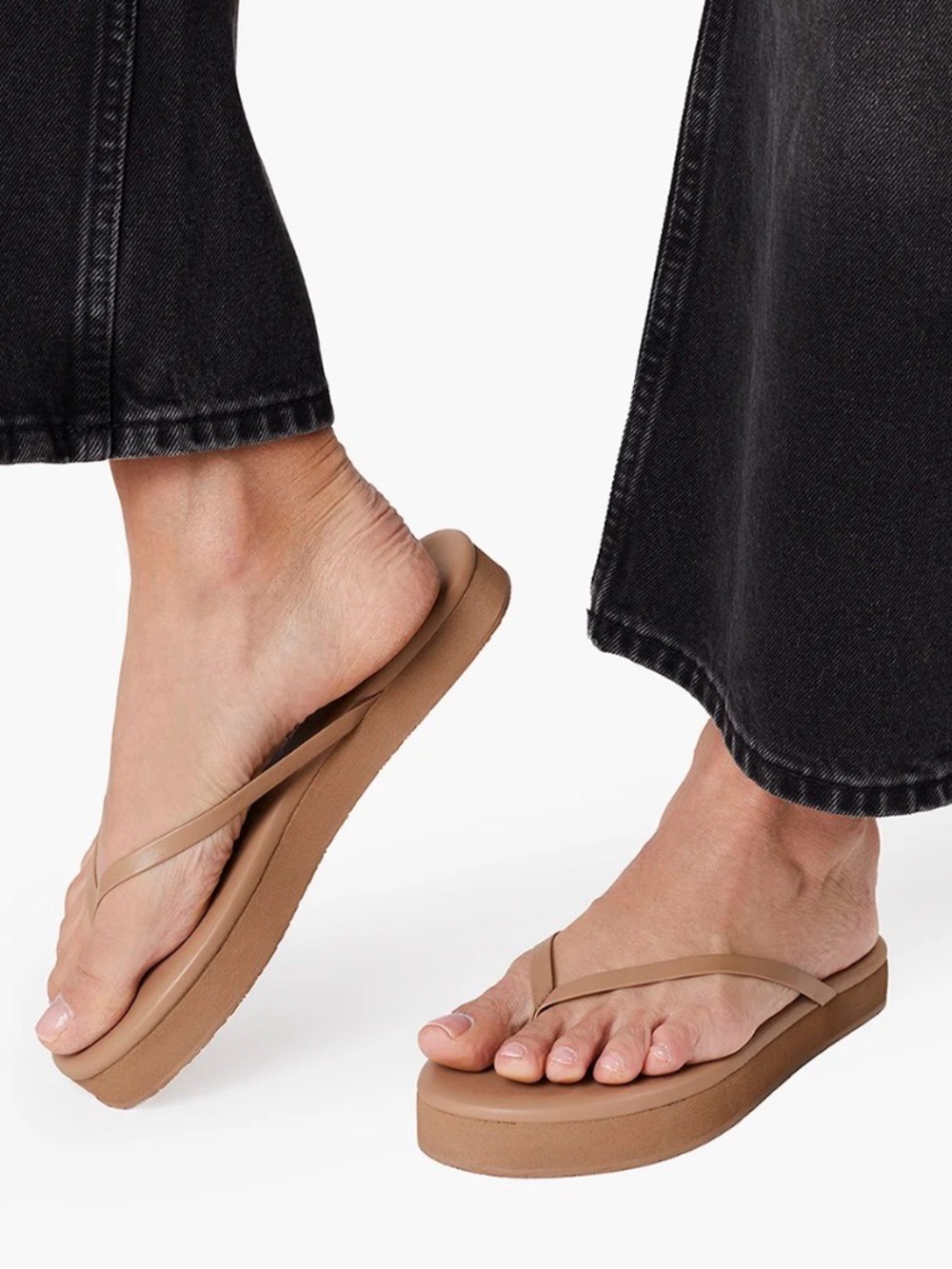 TKEES Lily Platform Flip Flop